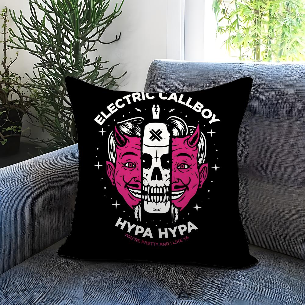 

Stylish Eelectric Callboying Cushion Cover Comfortable Reversible Pillow Cover Ideal for Car Sofa Bedroom Beyond 30X30cm