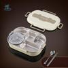 304 Stainless Steel Insulated Compartment Lunch Box Large Capacity with Soup Bowl and Cutlery Food Container Sealed