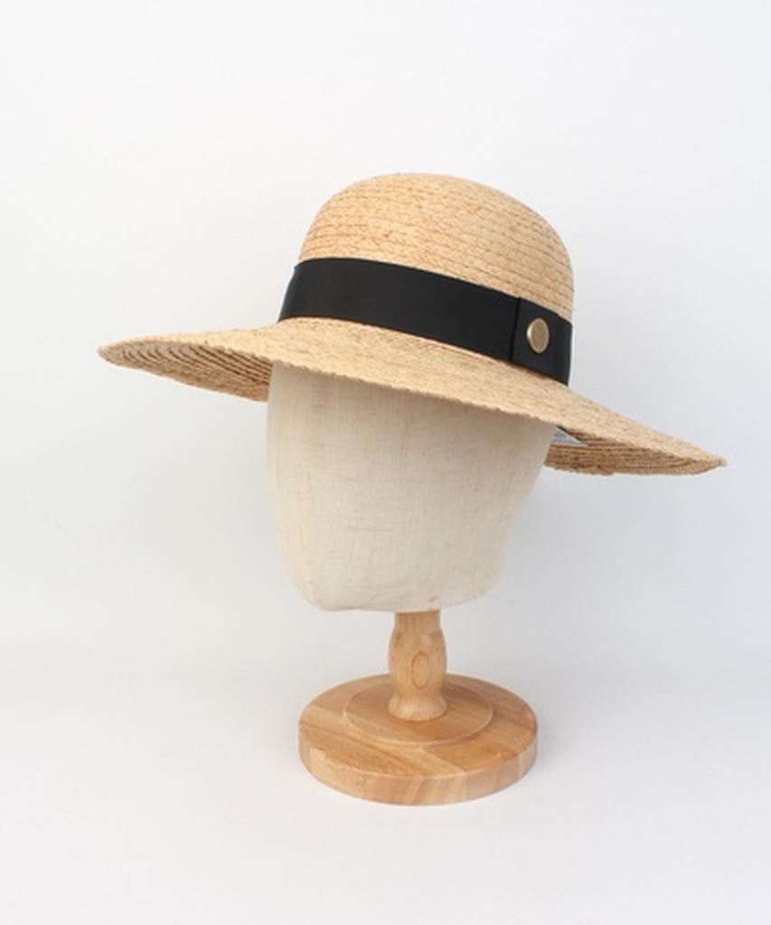 Yunibeosyeolkemiseuteuli Wire Round Raffia Hat