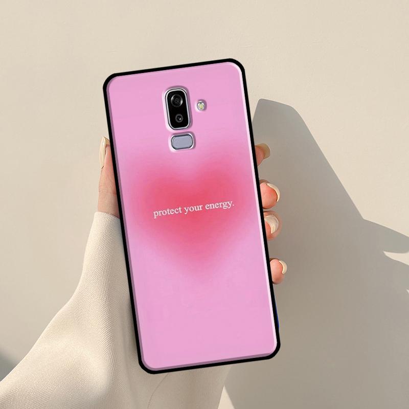 Ins Style Spiritual Angel Energy Hippie Cover For Samsung Galaxy J4 J6 Plus 2018 A6 A7 A8 A9 J8 J1 2016 A3 A5 J3 J7 J5 2017 Case