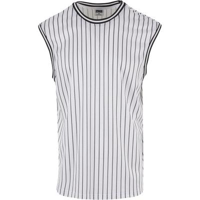 Urban Classics Mens Striped Mesh Tank Top