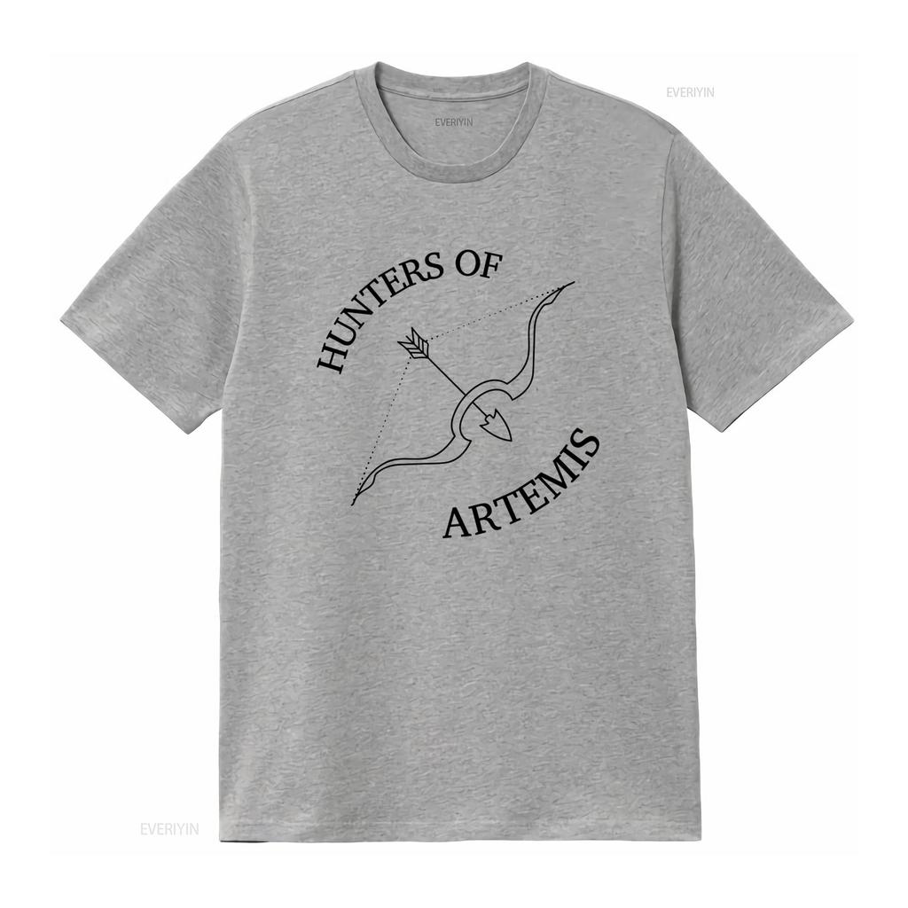 Hunters Of Artemis T-Shirt Percy Jackson Camp Half Blood Griechische Götter Halbgott Buchiges Design vintage Gewaschen Stilvolle Streetwear