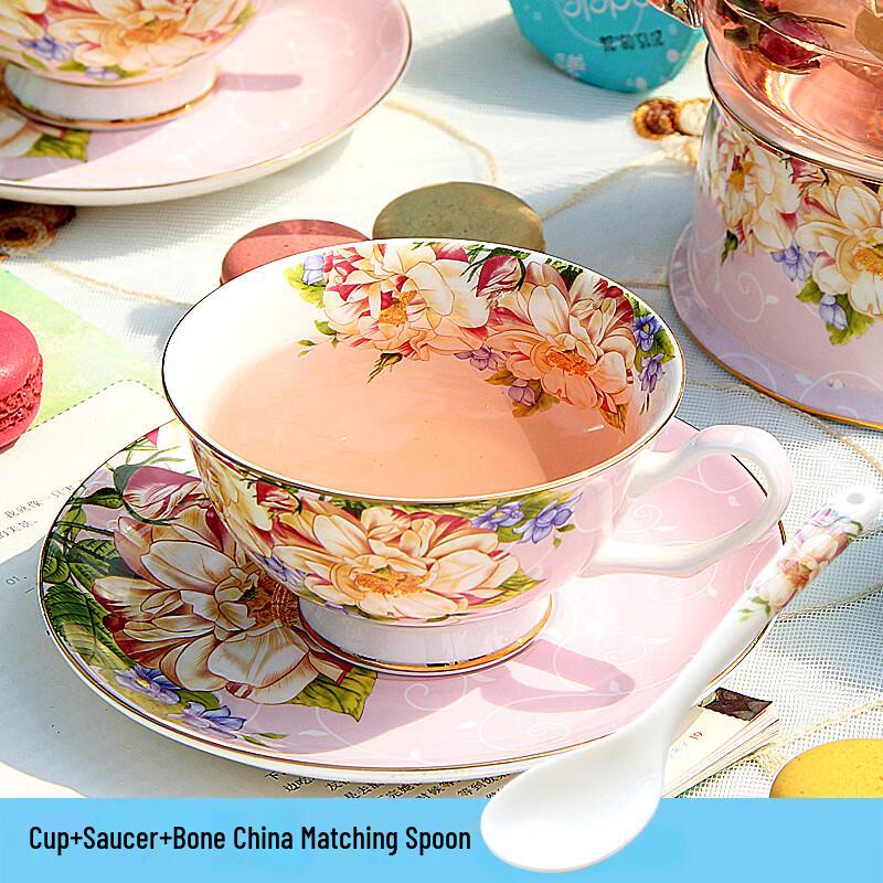 

Zhao Ran Exquisite European Bone China Coffee & Tea Set