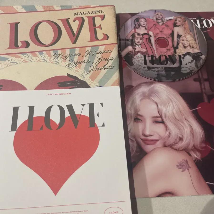 Gidle I Love Album
