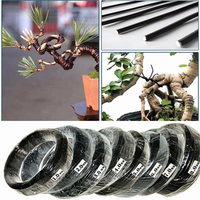 Fio de Bonsai de 10 m, fio de treinamento de alumínio anodizado para suporte de plantas, acessórios de jardim, 5 tamanhos 1/1,5/2/2,5/3/3,5 mm