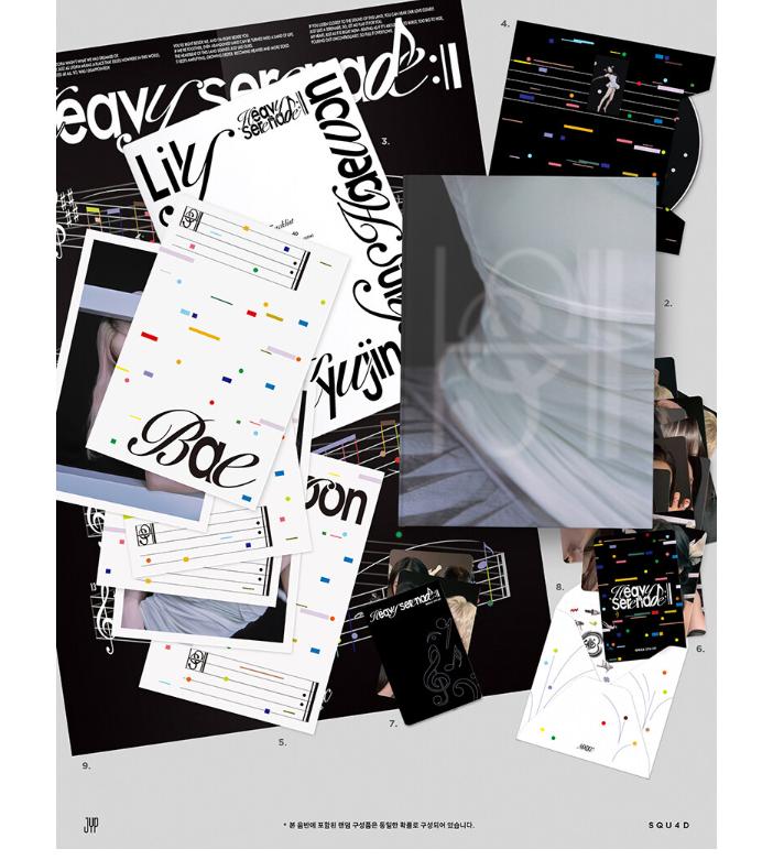 [pre-order] NMIXX EP 5 Heavy Serenade 2 Version Set K-pop Official Album