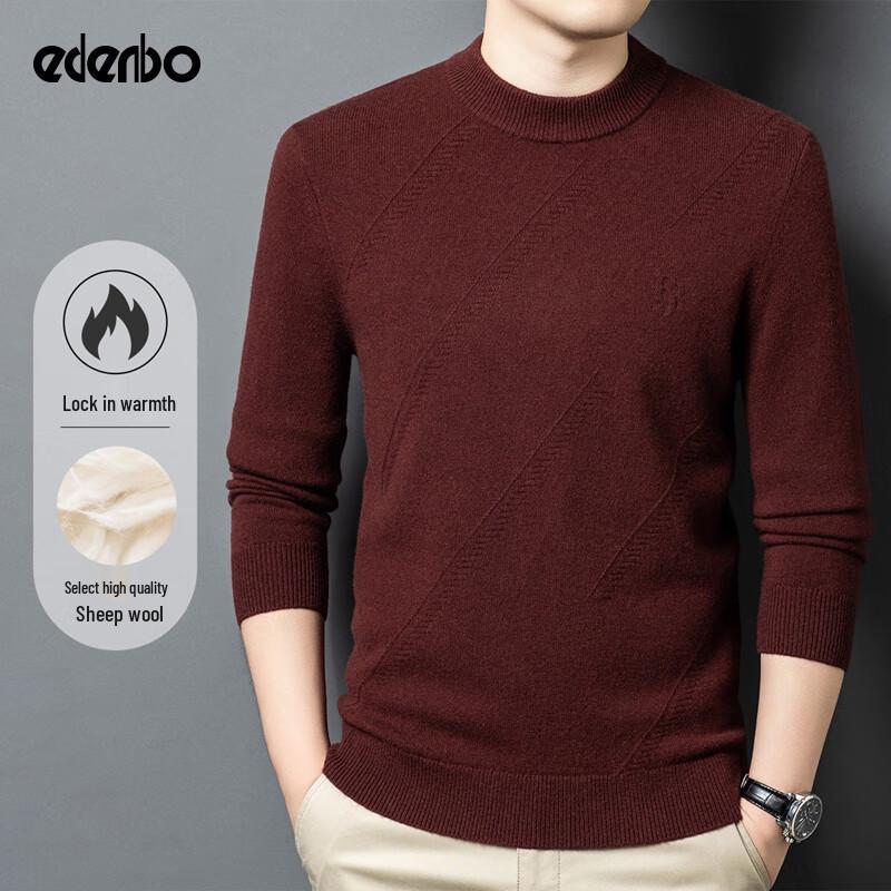 

Edenbo Men s Casual Diagonal Stripe Knit Sweater 2XL