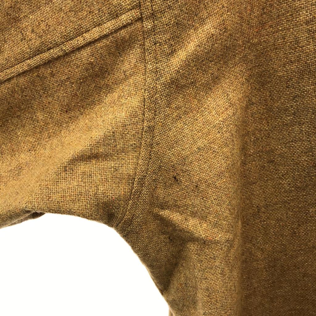 AMERI UNDRESSED Long Sleeve Wool Blend Long Shirt Dress F Brown Women Used