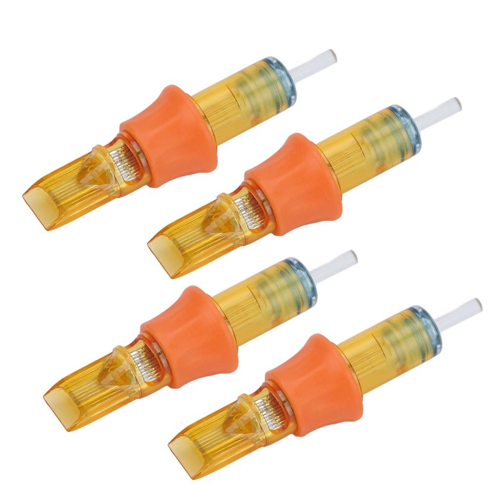 10ks Tetovací jehla Profesionální Nerezová Ocel Čistá Bezpečná Hygienická Jehla s Cartridgem