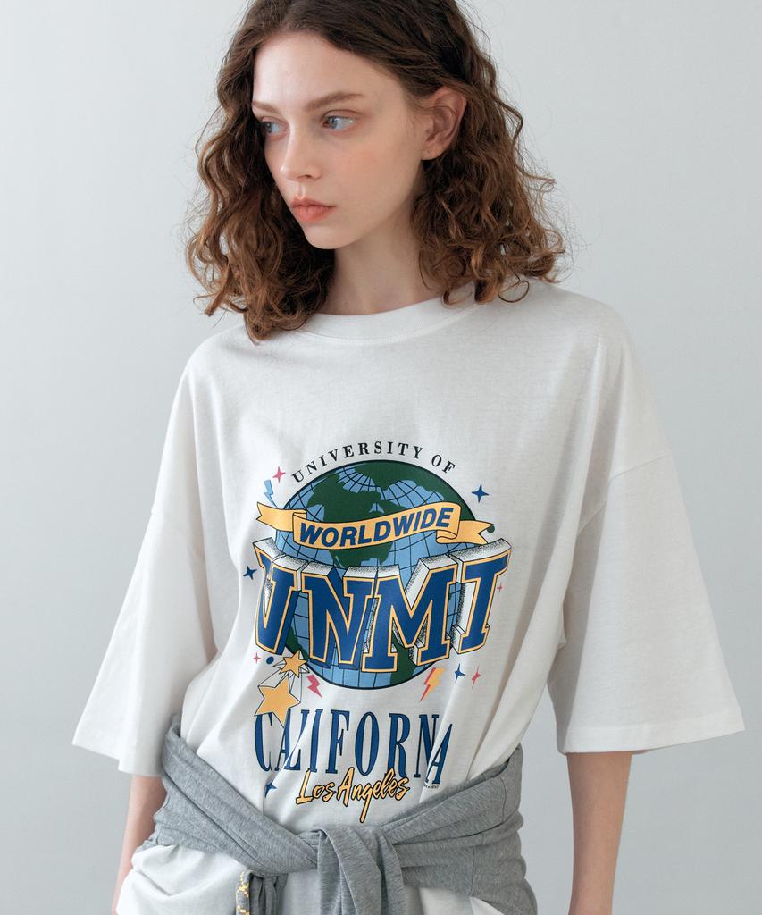 Baniswimeonteu California Tee_Ivory