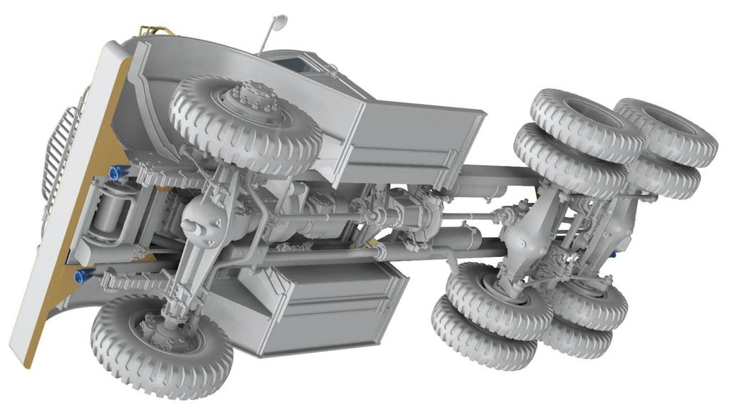 Thunder Model Scale American France M1000 Series 2 Heavy Tow Truck Plastic Model Kit TB35010 1/35 Ward-La (Military)