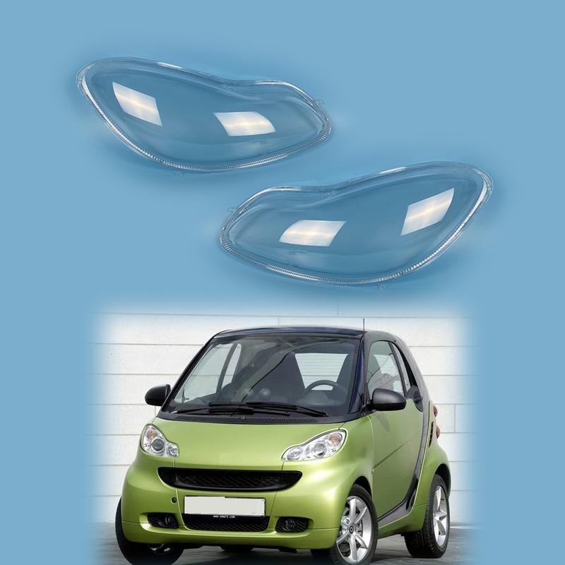 For Mercedes-Benz Smart Fortwo For two W451 2009-2015 Headlight Shell Transparent Mask Lens Replace The Original Lampshade