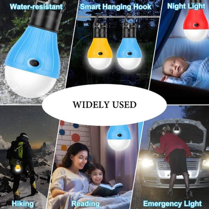 Powered Led Battery Portable Lights Lantern Tent Lamp Camp Emergency Lights