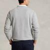 Polo Ralph Lauren FW22 Bear Print Crewneck Long Sleeve Sweatshirt Men Sweatshirt Gray MNPOKNI16822128-020