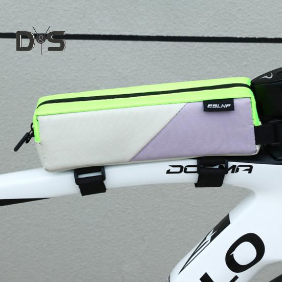 Fahrrad-Oberrohrtasche, wasserdicht, große Kapazität, Reißverschluss, MTB, Rennrad, Mountainbike, Vorderrahmen-Aufbewahrungstasche, Fahrradzubehör