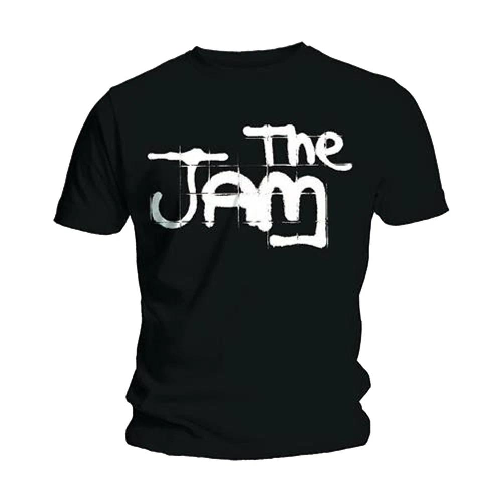 The Jam Spray Logo Black Official Unisexs TShirt Unisexs L