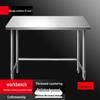 Commercial Stainless Steel Kitchen Prep Table