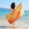 Double-Sided Plush Microfiber Beach Towel, 70x150cm - Quick-Drying, Skin-Friendly, Portable Shawl