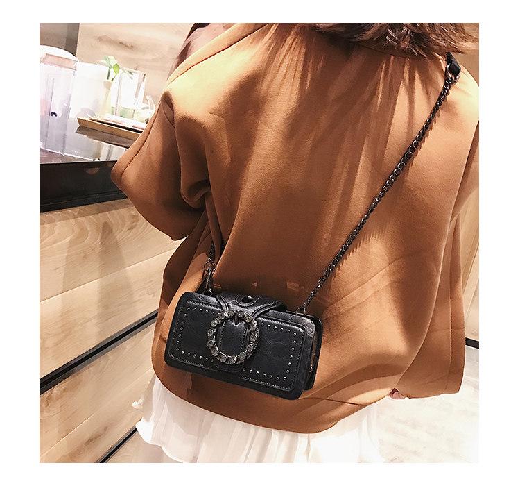 2025 Trendy Retro Chain Small Square Crossbody Shoulder Bag for Women