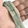 8X20MM Natural Square Tube Stone Beads Amazonite Aventurine Howlite Dalmation Gem Beads Charm For Jewelry Making Artistic works