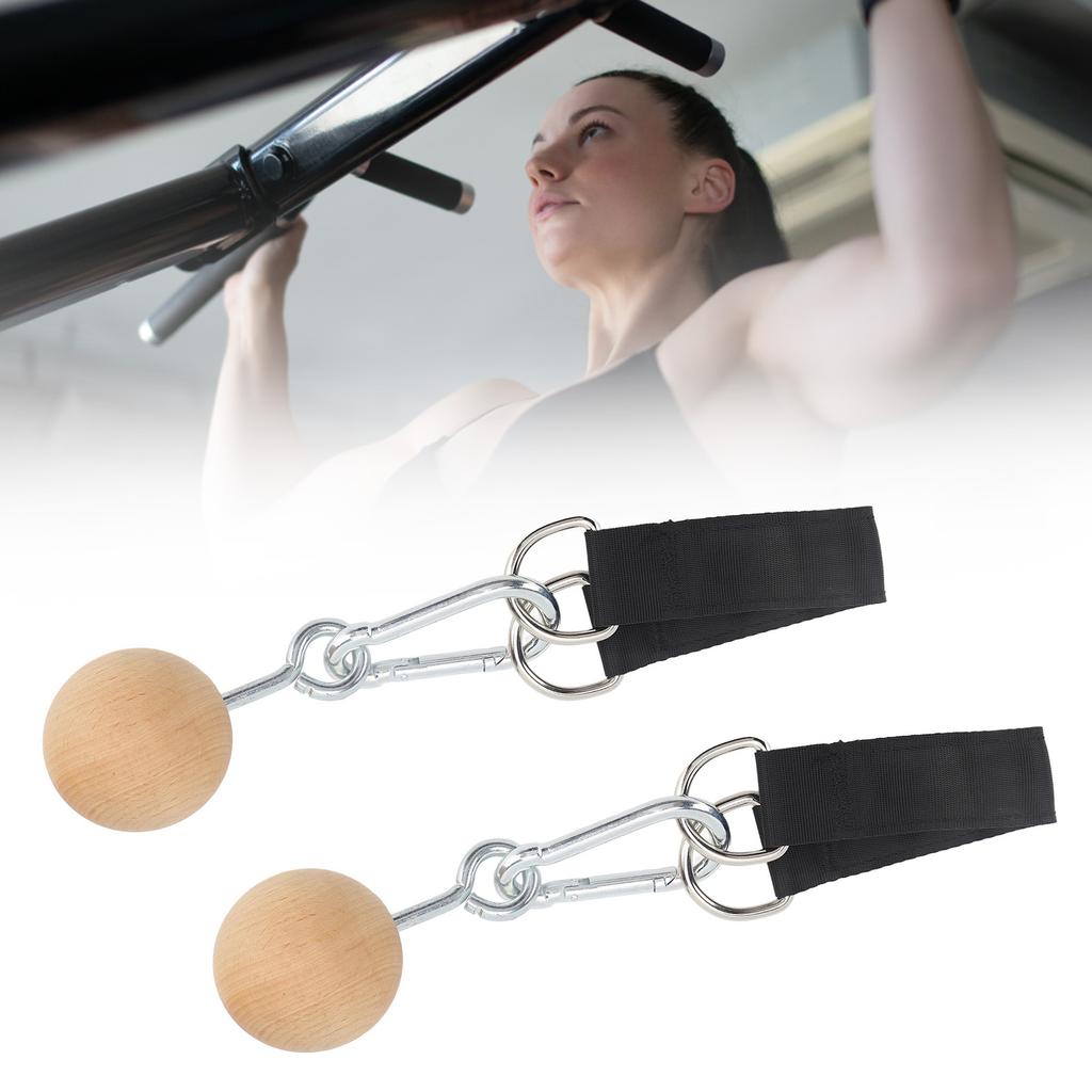 Wooden Pull Up Balls Rock Climbing Holds Training Set Arm Strength Trainer Pull Up Ball