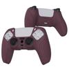 eXtremeRate PlayVital PS5 Controller Silicone Controller Skin Ergonomic Soft Rubber Protective Case with Thumbstick Caps for PlayStation 5 Wireless