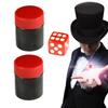 Magic Dice Trick Easy Magic Tricks Dot Number Change Dice Trick For Kids Joke Prank Toys Party Carnival Fun Favors