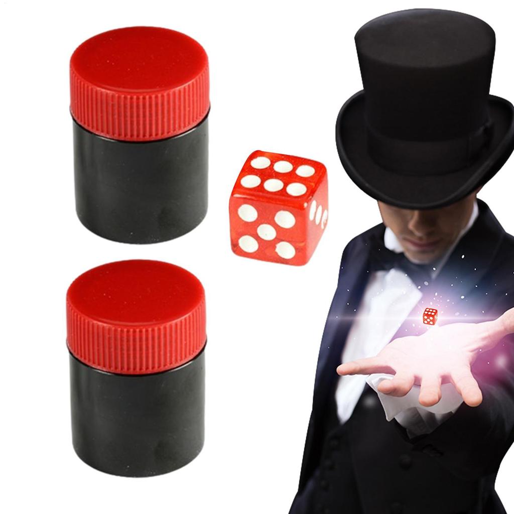 Magic Dice Trick Easy Magic Tricks Dot Number Change Dice Trick For Kids Joke Prank Toys Party Carnival Fun Favors