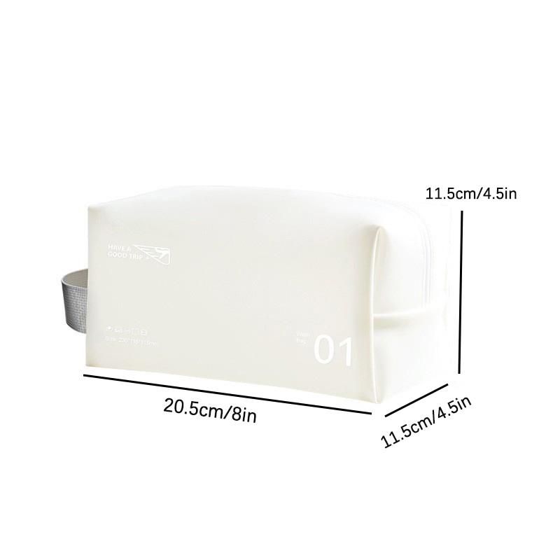 Jelly Octagon Toiletry Bag Travel Organizer PVC Waterproof Cosmetic Bag Candy-Colored Makeup Bag