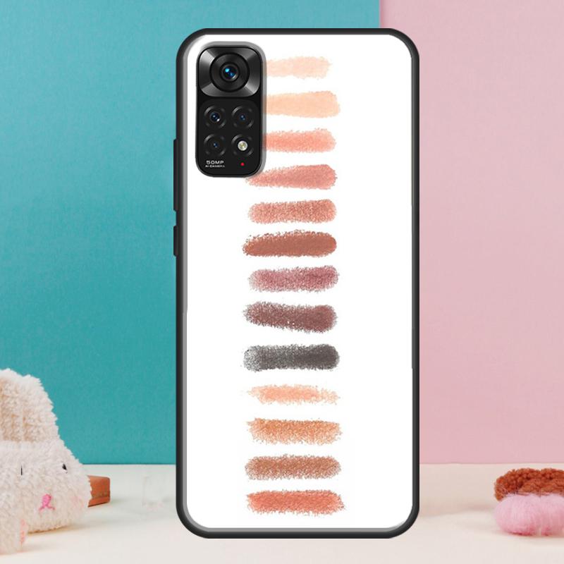 Lipstick Make Up Case For Xiaomi Redmi Note 13 12 Pro 14 11 9 10 9S 10S 11S 12S Redmi 14C 13C 10C 12C Cover