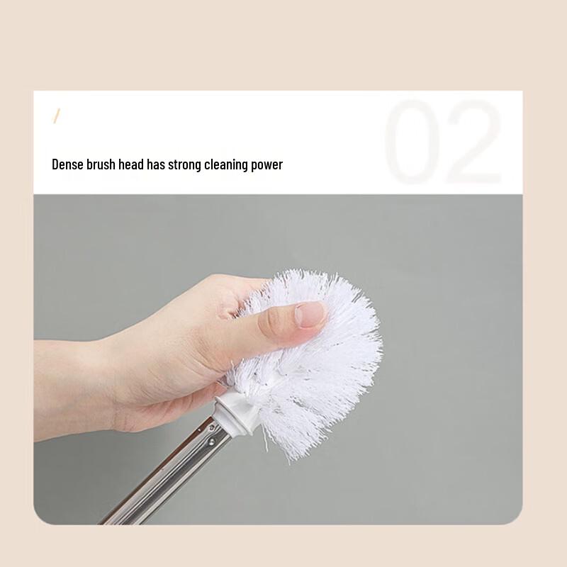 Long Handle Toilet Brush with Soft Bristles