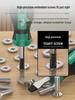 Industrial Grade Magnetic Slotted & Phillips Screwdriver Set with Short Handle