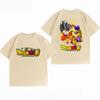 Unisexs Clothing 100 Cotton Summer TShirt Dragon Ball Super Goku Frieza Print Anime Streetwear Casual Short Sleeve Tops