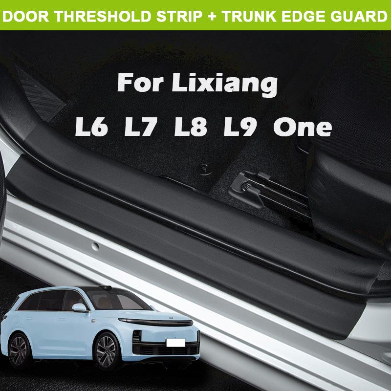 For LiXiang L6 L7 L8 L9 One 2025 Car Threshold Strip Protector Sticker Door Trunk Scratch Resistant Trampling Pad Accessories