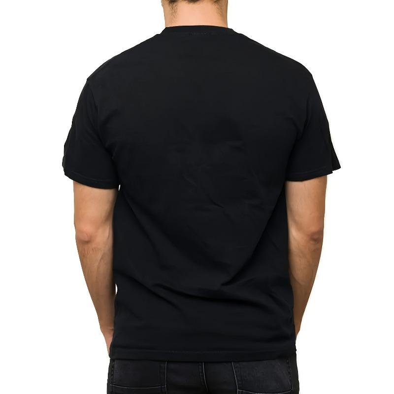Tailles européennes T-shirt à manches courtes pour homme avec impression 2D Décontracté Col rond - Coupe élastique,