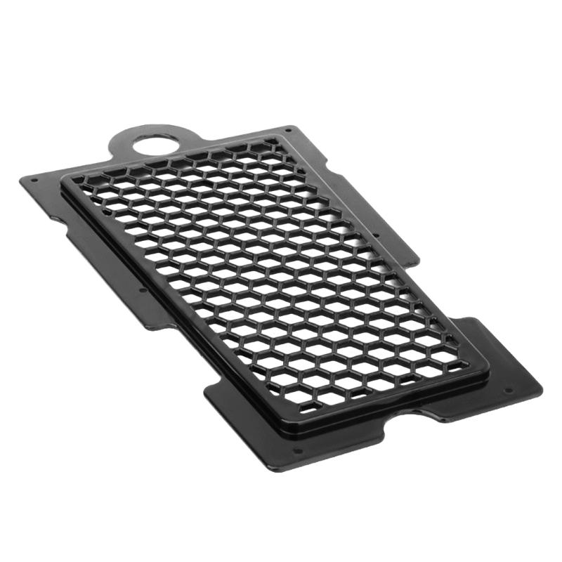 Motorcycle Radiator Guard Mesh Cover ABS Molded Radiator Grill Enhanced Cooling Efficiency & Engine Safety