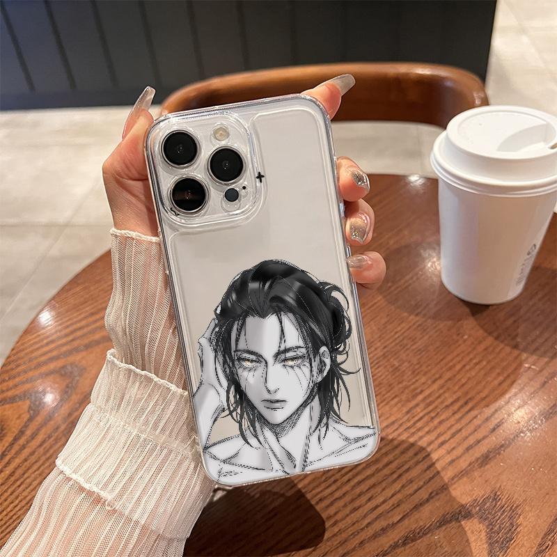 Attack On Titan Phone Case for iPhone 17 Air 16 15 14 13 12 11 Pro Max Plus Mini X 8 7 Soft Transparent Cover Fundas Accessory