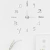 Silent Digital Wall Clock DIY Hanging Watch Simple Mute Clock  Bedroom