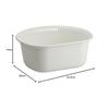 Asvel Washtub Type 35 "N Pose" White 4311