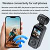 NEW 1440P QHD Display 2K Handheld Sports Pocket Camera 270° Rotatable WIFI Control Video Recorder WIFI Control Motion Camera
