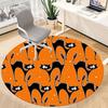 1PC Halloween Cats Chair Carpet for Office, Indoor Non-Slip Washable Carpet, Soft Comfortable Mat For Office Room yy250930216