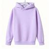 Felpa Monocolore Personalizzabile per Bambini - Pullover Vuoto per Sport e Gioco