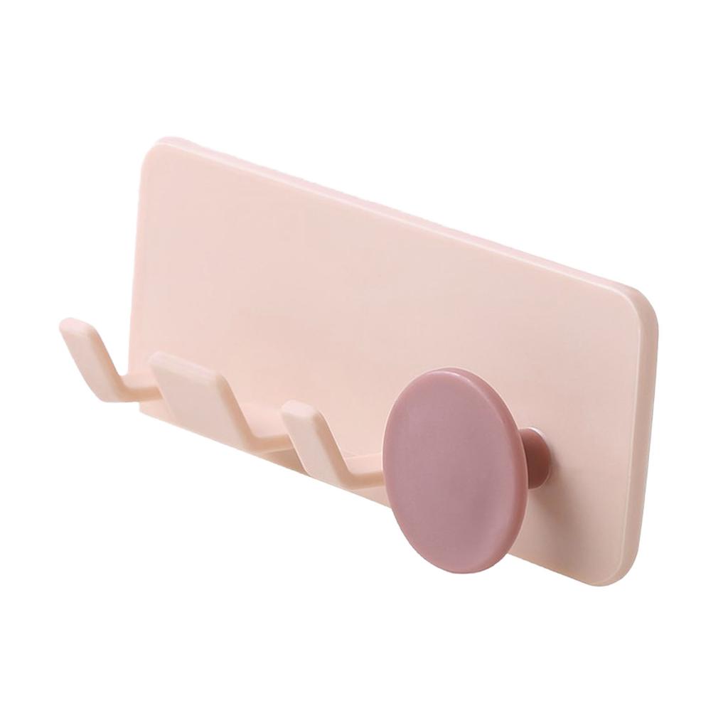 Plug Hook Punch Free Strong Adhesion Simple Appearance Wall Mounted Power Plug Holder for Bathroom