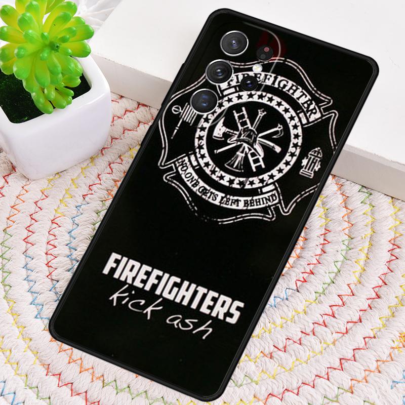 Fire Fireman Firefighter Phone Case for Samsung Galaxy Note 10 Pro S26 Ultra S23 S24 FE S25 S21 S22 PLUS Shockproof Cove
