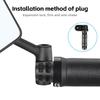 Bicycle Rearview Mirror Wide Adjustable Angle Bike Handlebar Rearview Mirror Bicycle Side Rearview