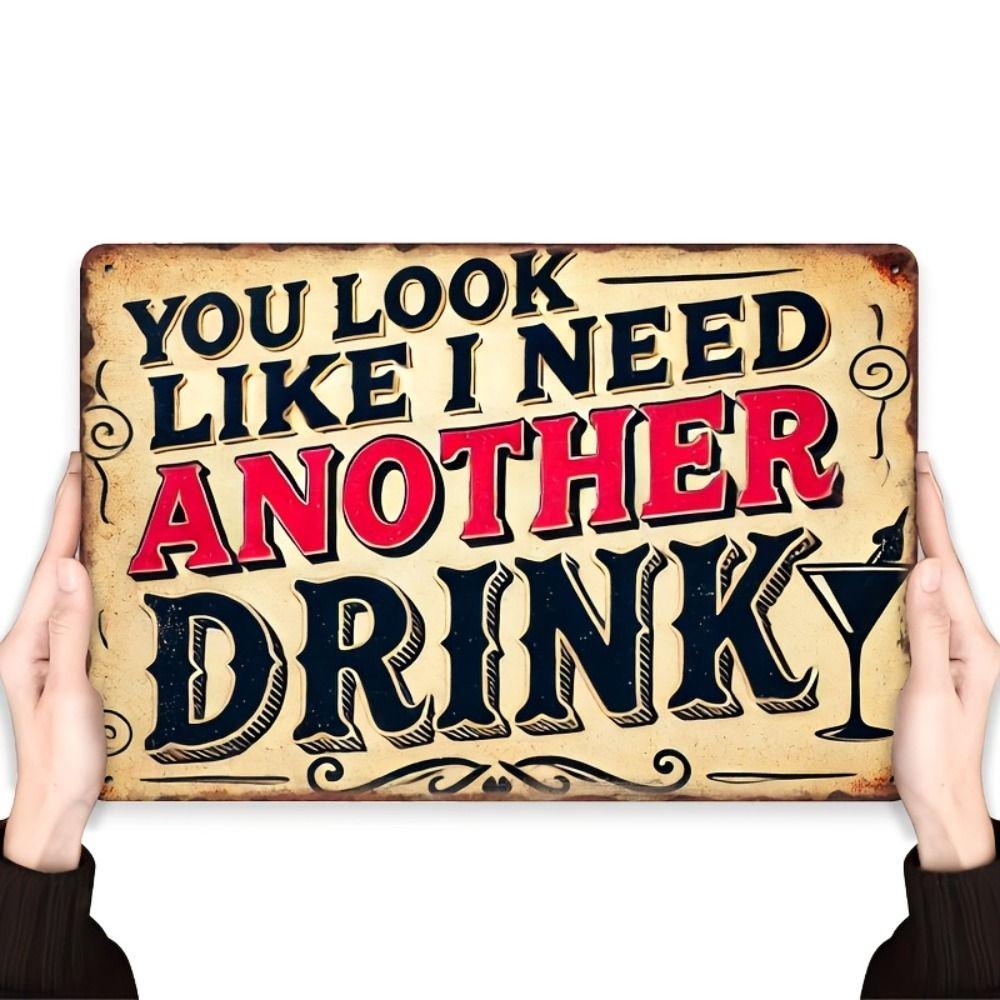 Planetjuice wall art Metal Wall Art Sign Retro Vintage Tin Plate for  Decor xcm