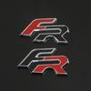Metal Car Personality Emblem FR Rear Body Decorative Sticker