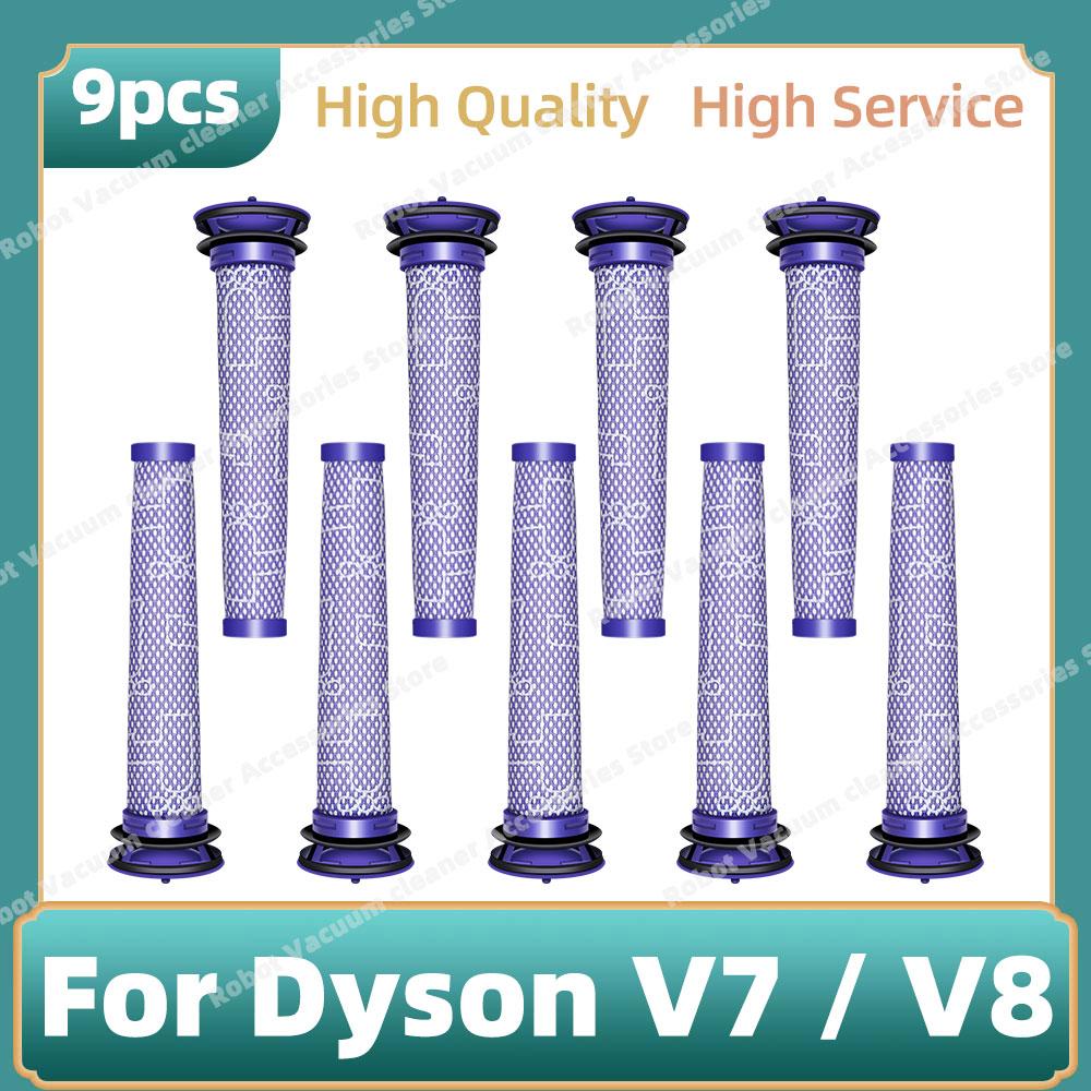 Pre Post Filter Compatible For Dyson V7 V8 Cordless Vacuum Cleaner Parts Replacement Accessories