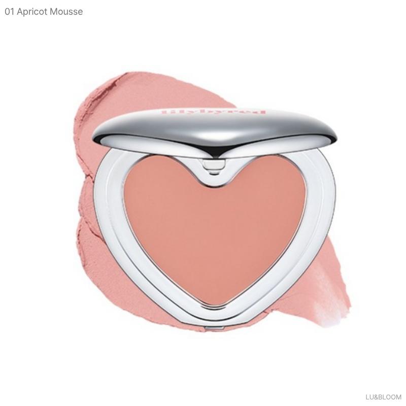 lilybyred Luv Beam Cheek Mousse 3.8g (+Free gift) 01 Apricot Mousse