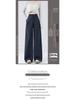 2026 Spring High-Quality Cotton Linen Wide-Leg Pants - Plus Size, High Waist, Versatile, Casual, and Floor-Length for Women